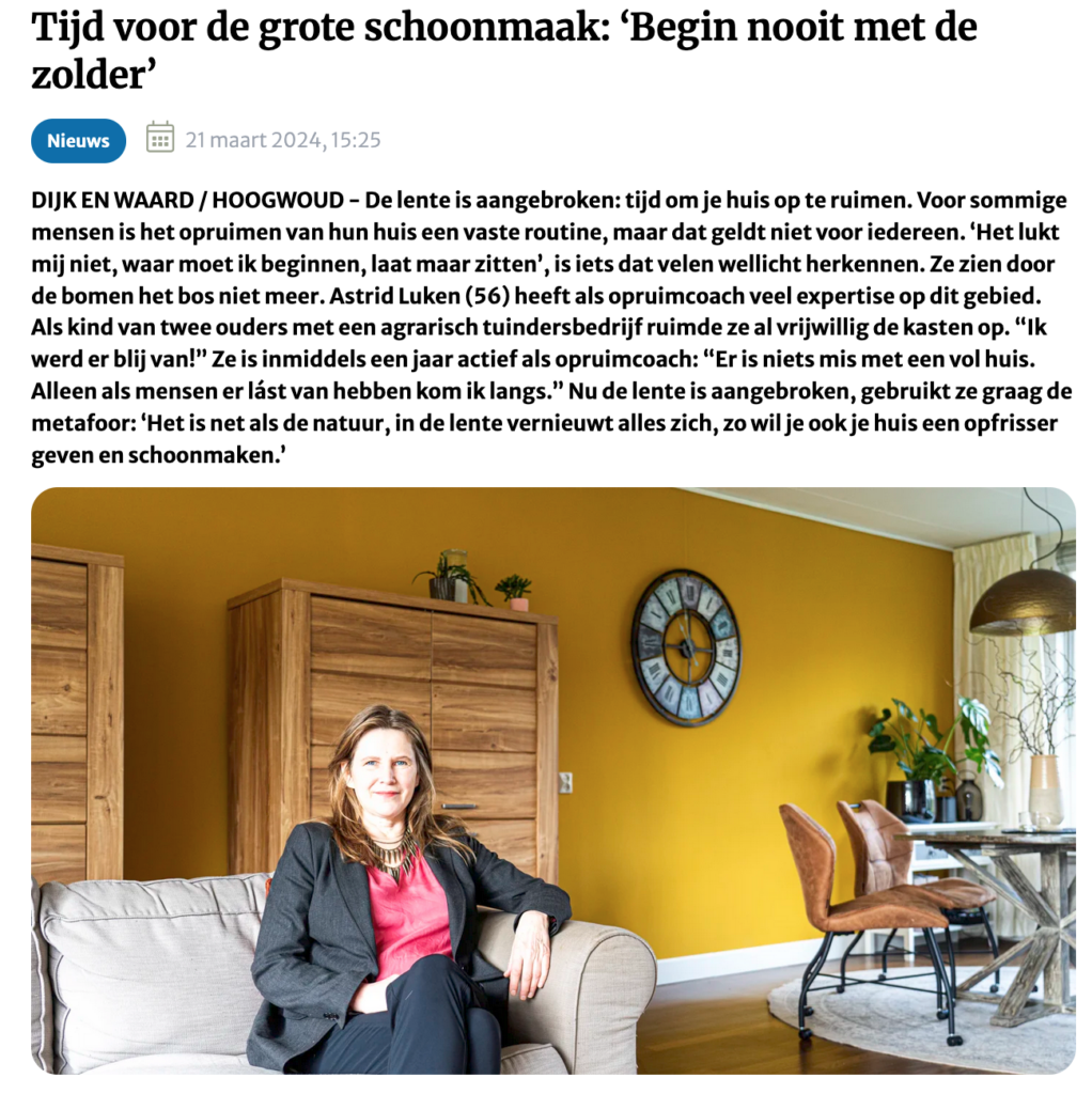 krantenartikel uitsnede